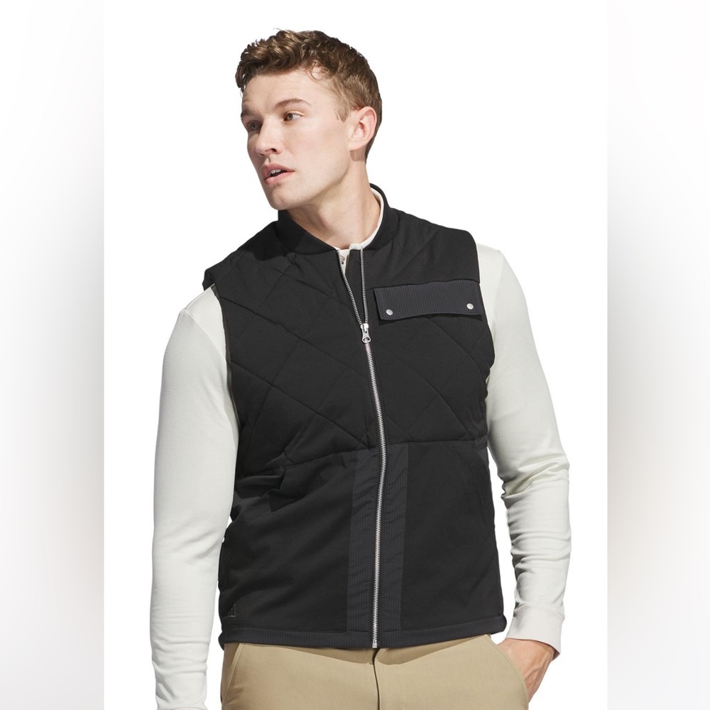 Adidas Go-to Quilted DWR Full Zip Vest